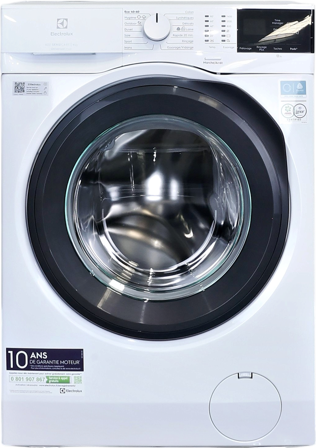 Lave-linge Hublot 9 kg Reconditionné ELECTROLUX EW6FI22914OV