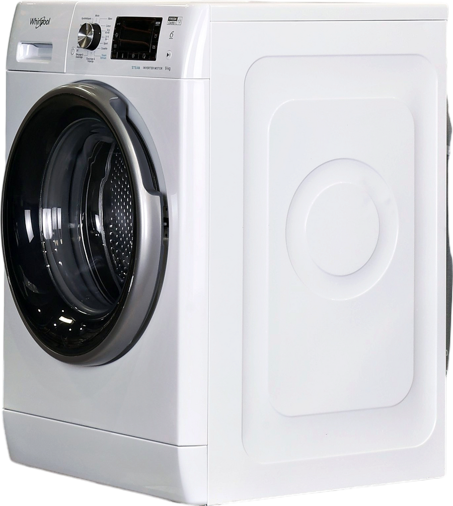 Lave-linge Hublot 9 kg Reconditionné WHIRLPOOL FFDD9448BSVFR