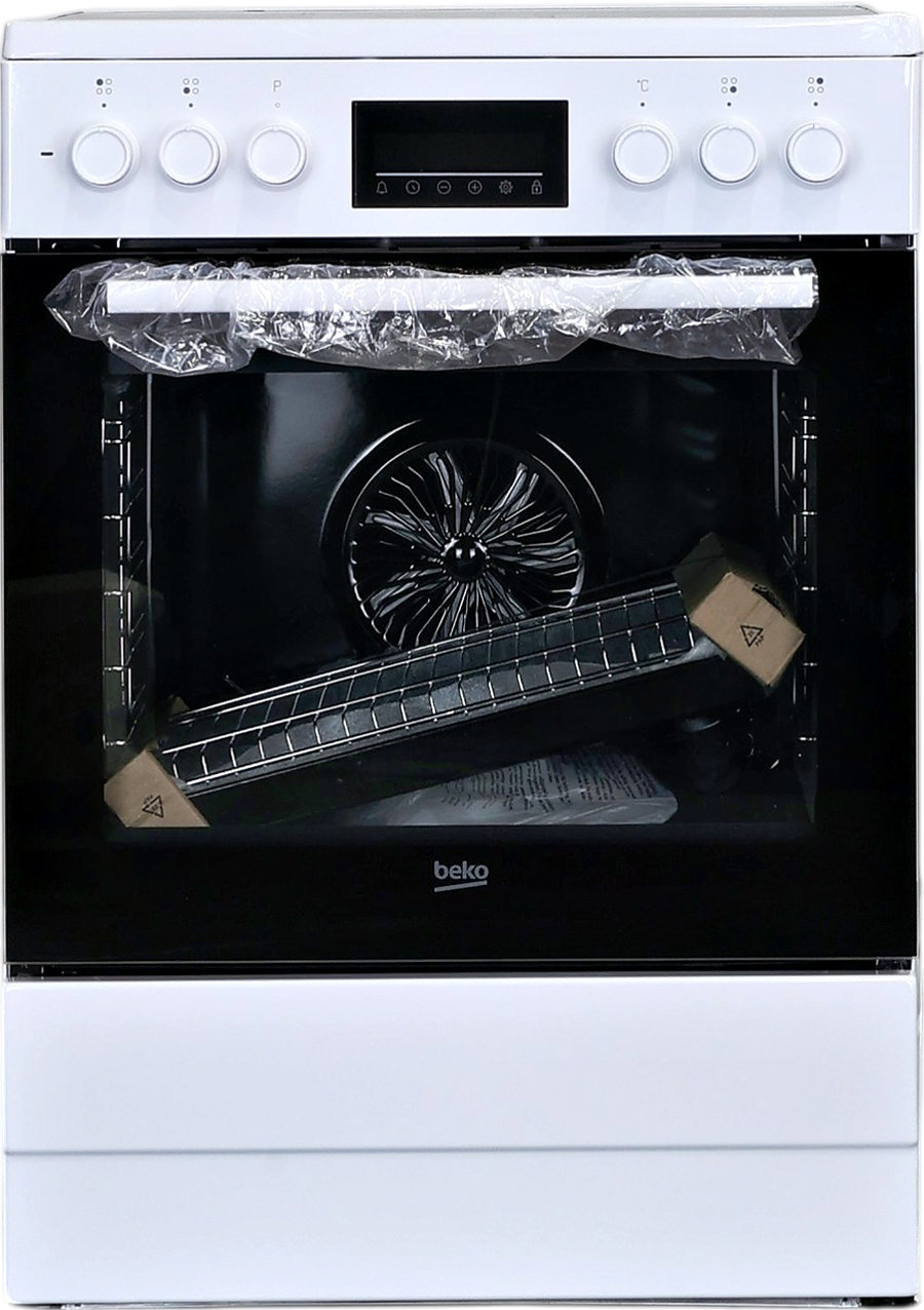 Cuisinière Vitrocéramique 72 L Reconditionné BEKO FBE67300WCS