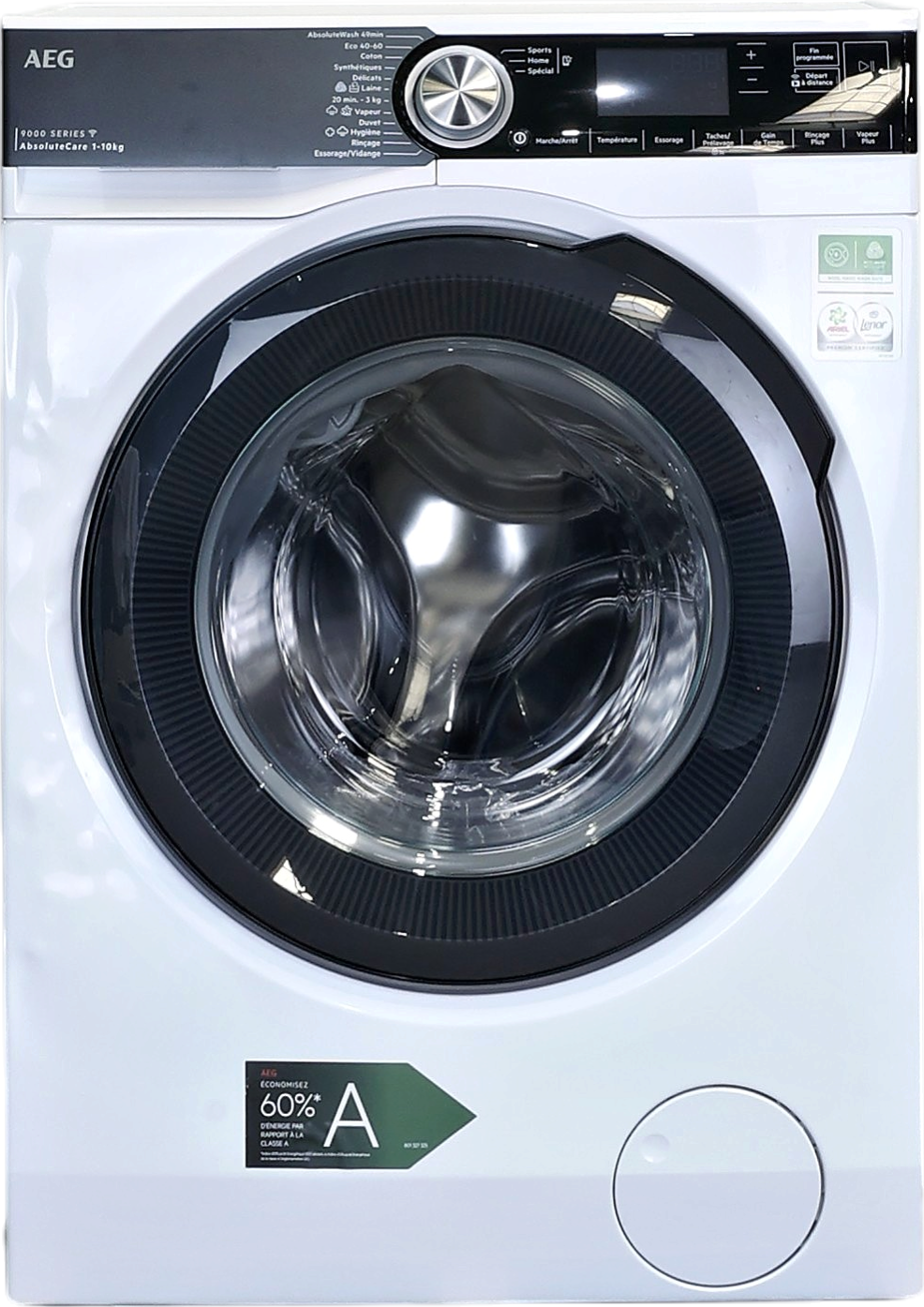 Lave-linge Hublot 10 kg Reconditionné AEG LFR95A116SW