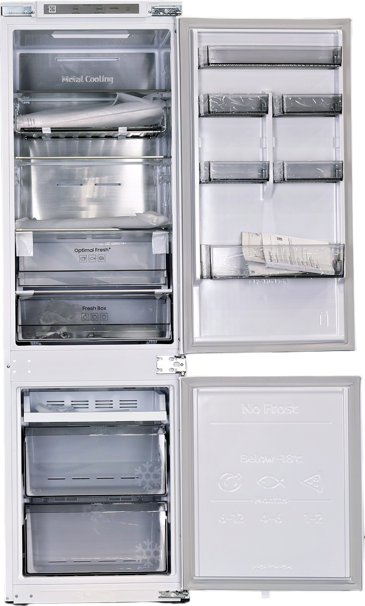 Réfrigérateur Avec Congélateur 264 Litres Reconditionné SAMSUNG BRB80F26ADS0