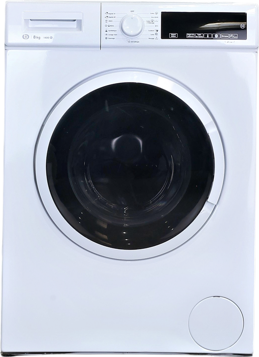Lave-linge Hublot 8 kg Reconditionné ESSENTIEL B ELF814-3b