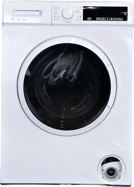 Lave-linge Hublot 8 kg Reconditionné ESSENTIEL B ELF814-3b
