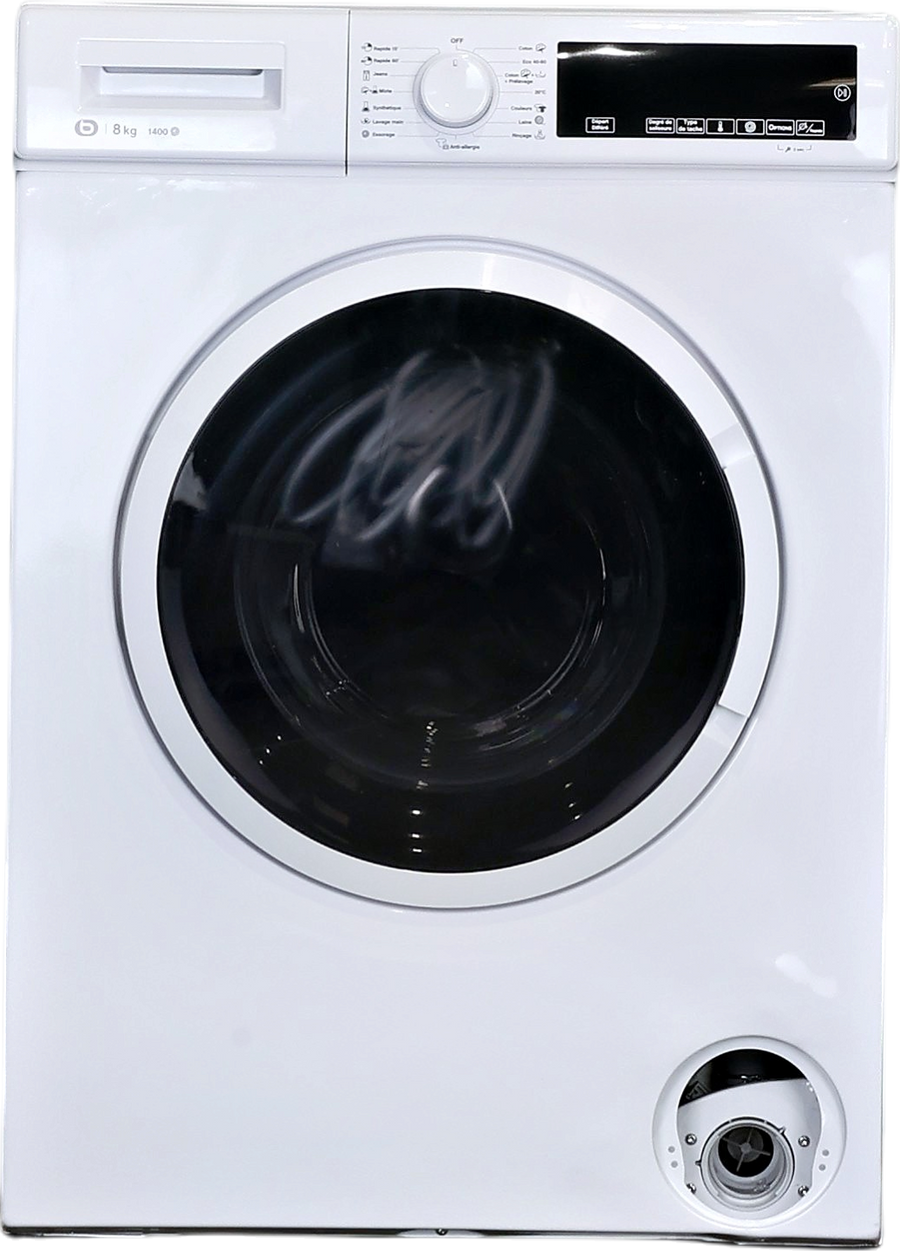 Lave-linge Hublot 8 kg Reconditionné ESSENTIEL B ELF814-3b