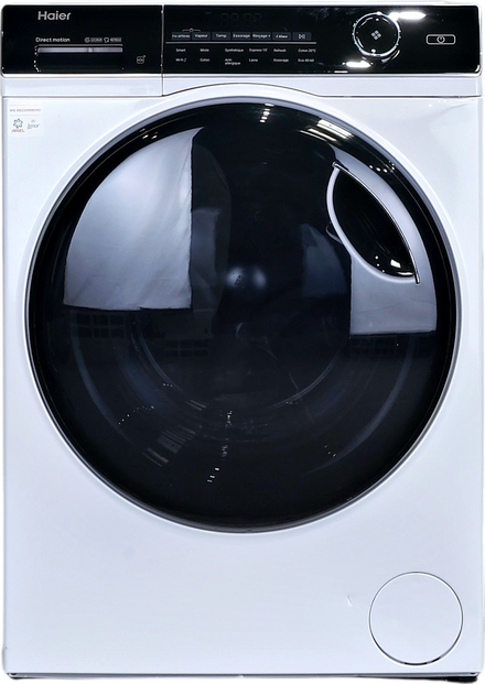 Lave-linge Hublot 10 kg Reconditionné HAIER HW100-B14959U1