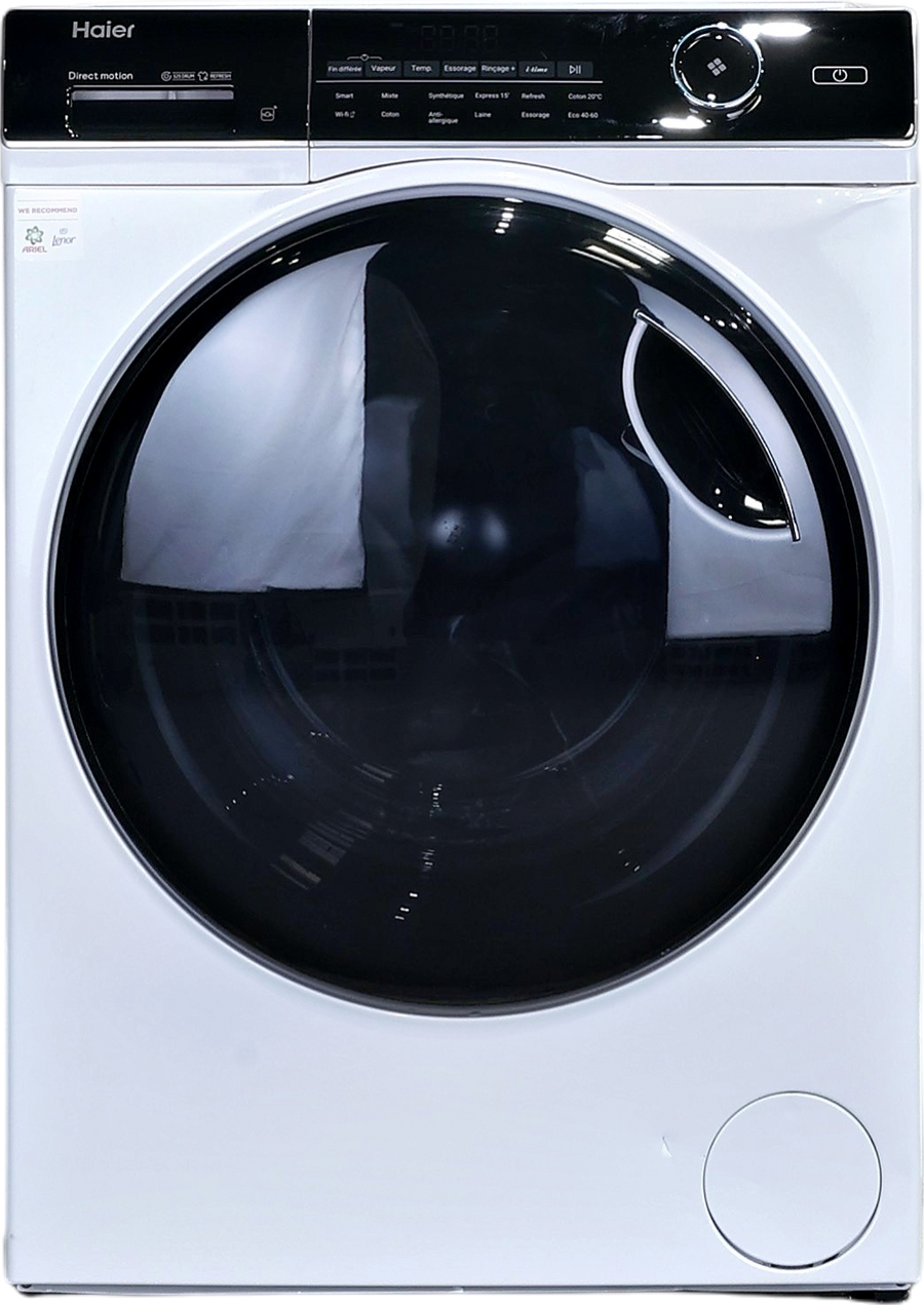 Lave-linge Hublot 10 kg Reconditionné HAIER HW100-B14959U1