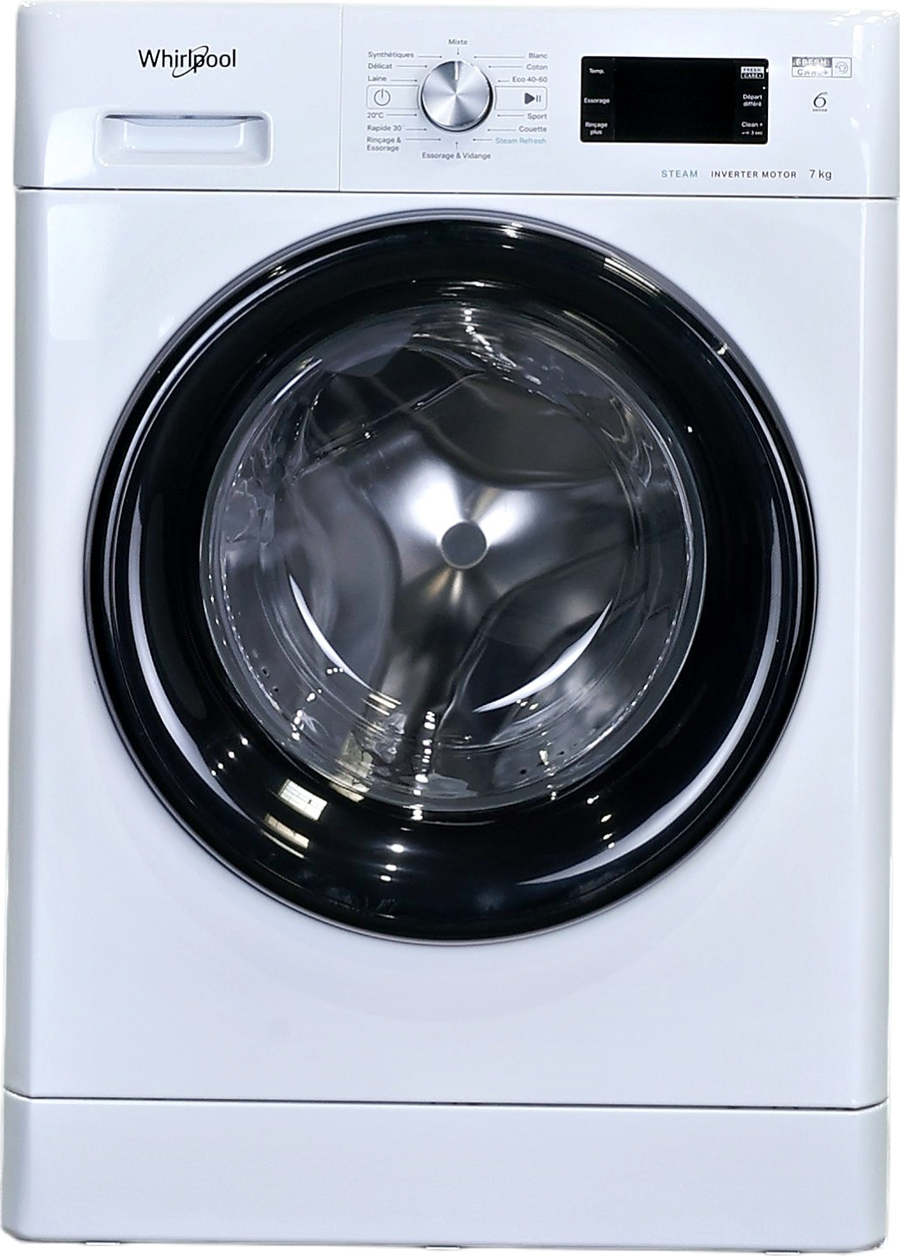 Lave-linge Hublot 7 kg Reconditionné WHIRLPOOL FFB7469BVFR