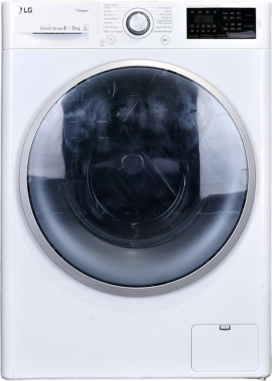 Lave-linge Sechant 8 kg Reconditionné LG F854J61WRS