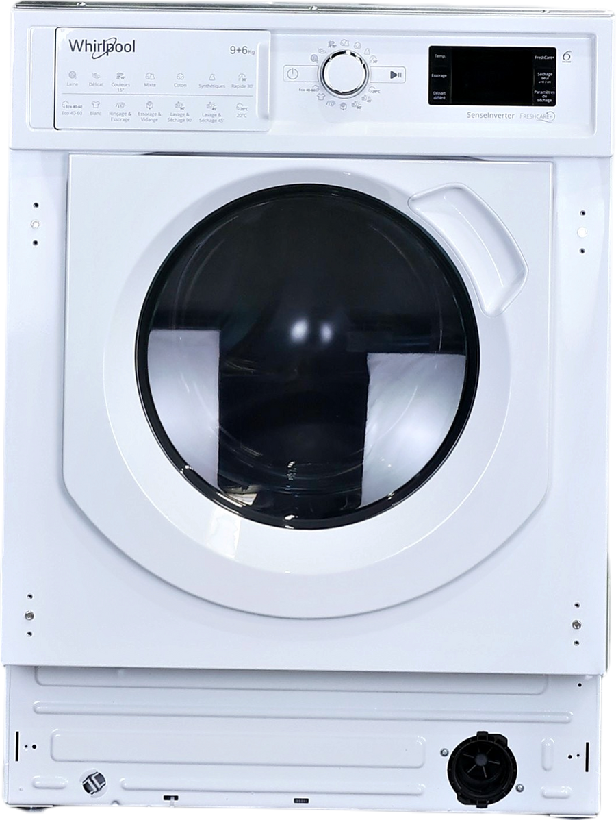 Lave-linge Sechant 9 kg Reconditionné WHIRLPOOL BIWDWG961485FR