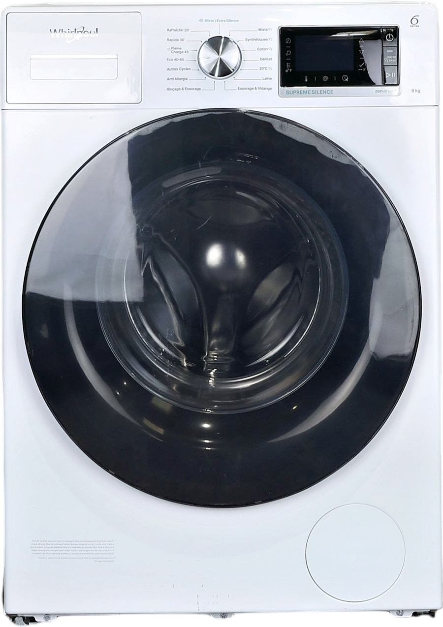 Lave-linge Hublot 8 kg Reconditionné WHIRLPOOL W7X89BSILENCEFR