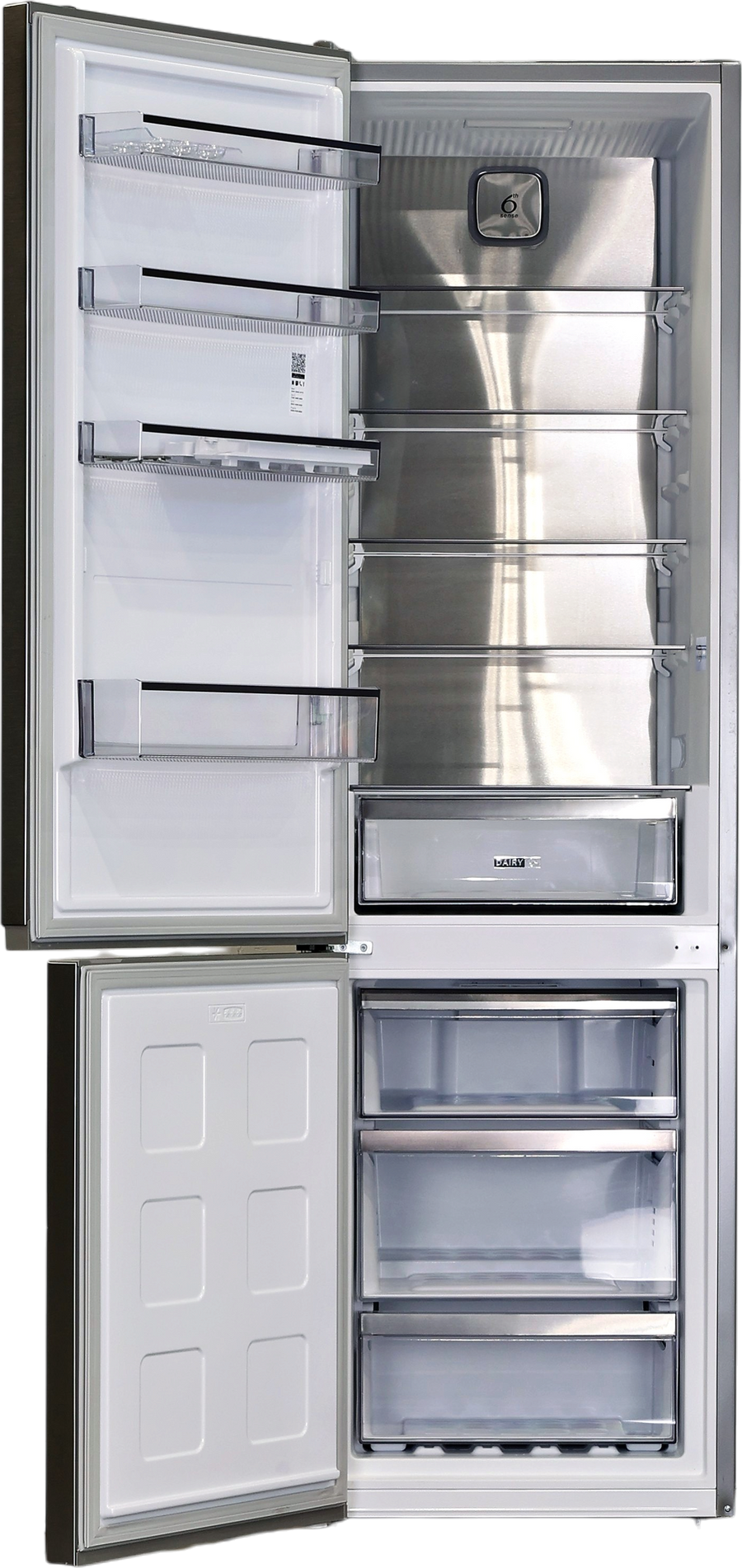 Réfrigérateur Avec Congélateur 355 Litres Reconditionné WHIRLPOOL WHK26404XP7E