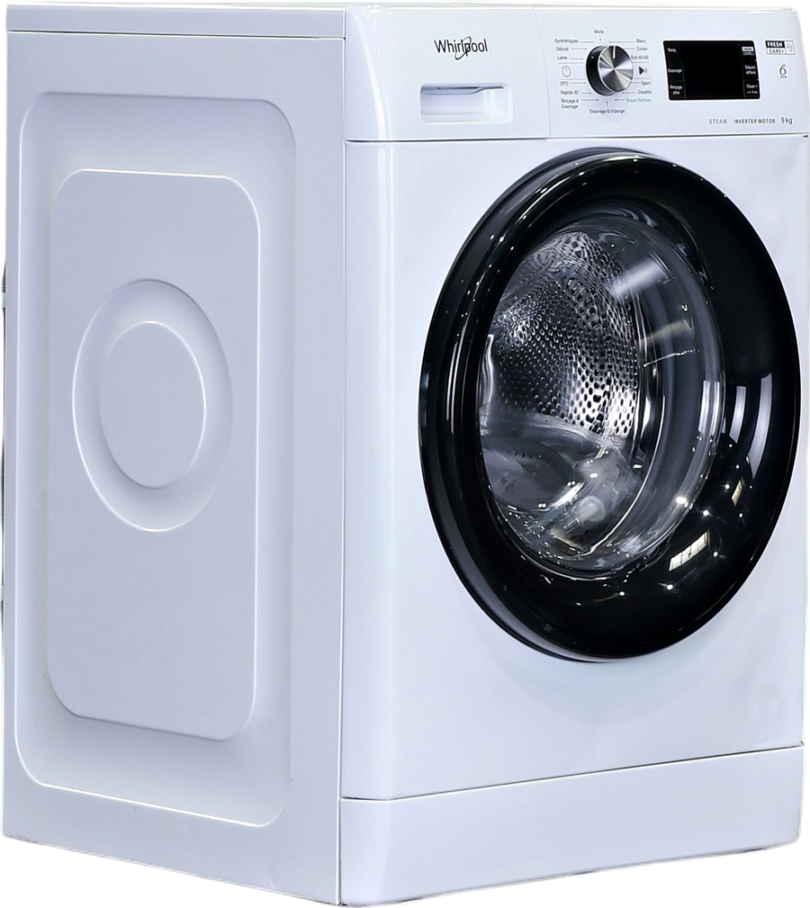Lave-linge Hublot 9 kg Reconditionné WHIRLPOOL FFBB9489BVFR