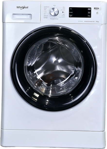 Lave-linge Hublot 9 kg Reconditionné WHIRLPOOL FFBB9489BVFR