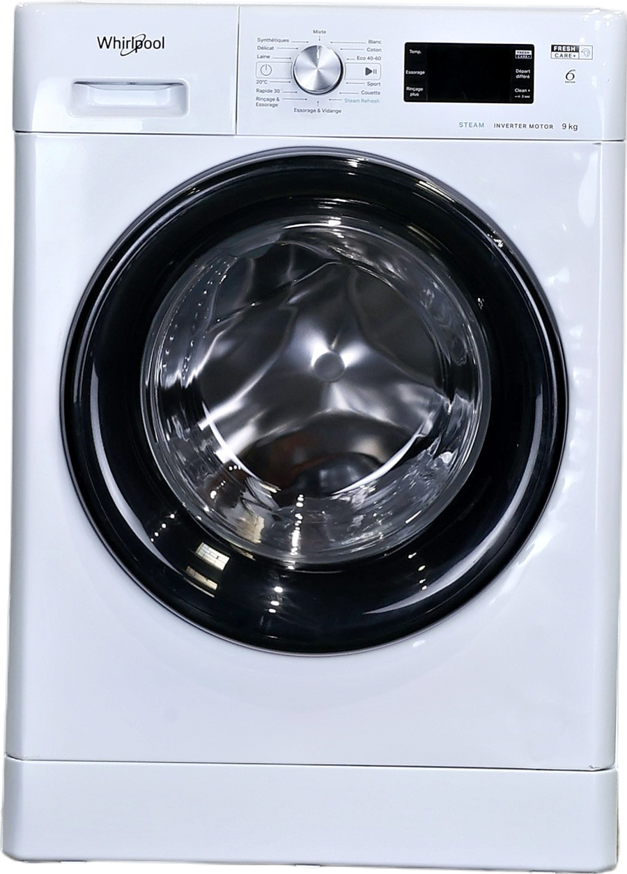 Lave-linge Hublot 9 kg Reconditionné WHIRLPOOL FFBB9489BVFR