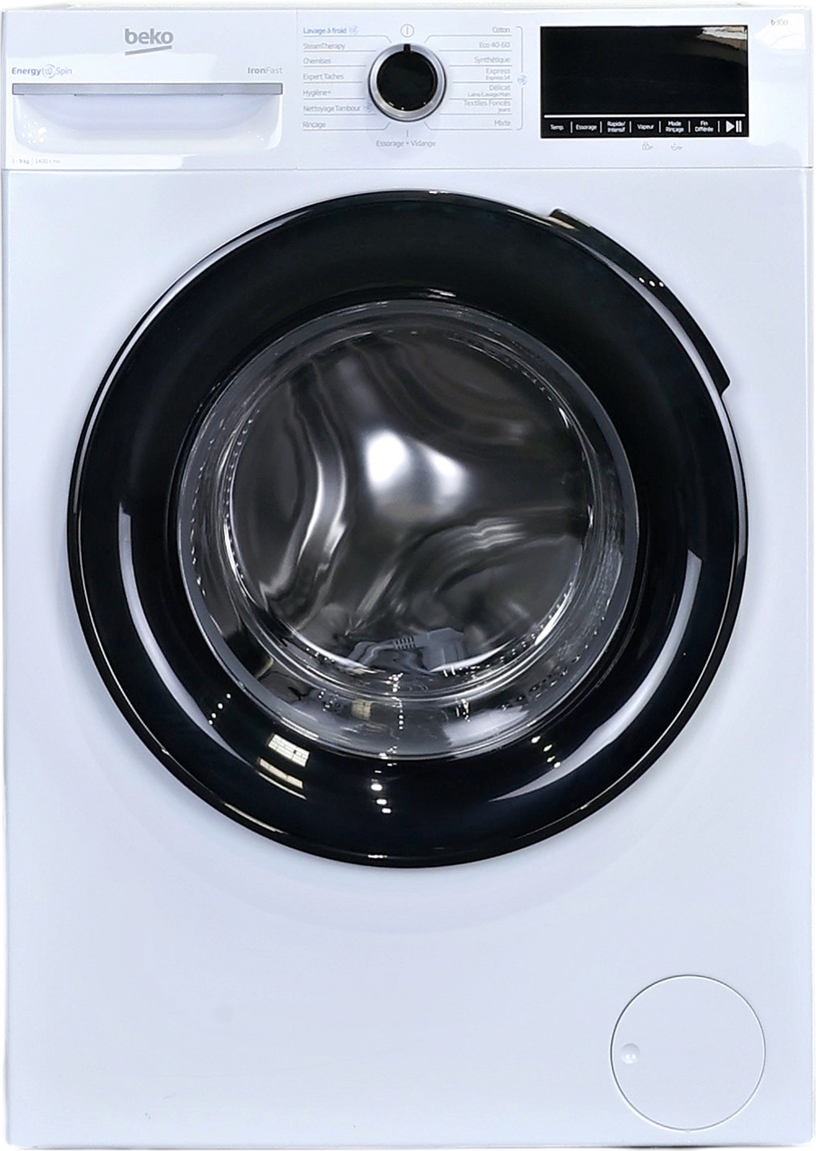 Lave-linge Hublot 9 kg Reconditionné BEKO BM3WFU49411B