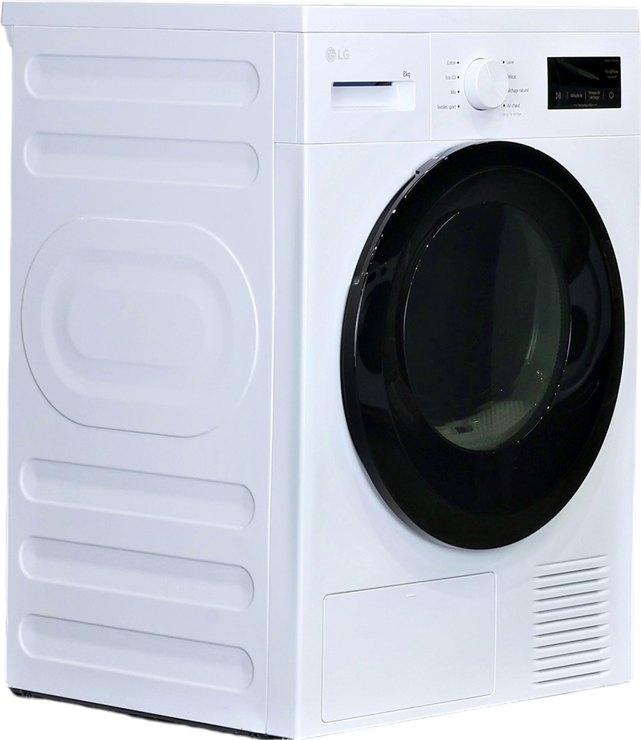 Seche-linge Pompe à Chaleur 8 kg Reconditionné LG RH8N15WH