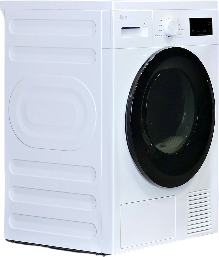 Seche-linge Pompe à Chaleur 8 kg Reconditionné LG RH8N15WH