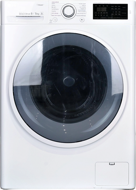 Lave-linge Sechant 9 kg Reconditionné LG F954J60WRS