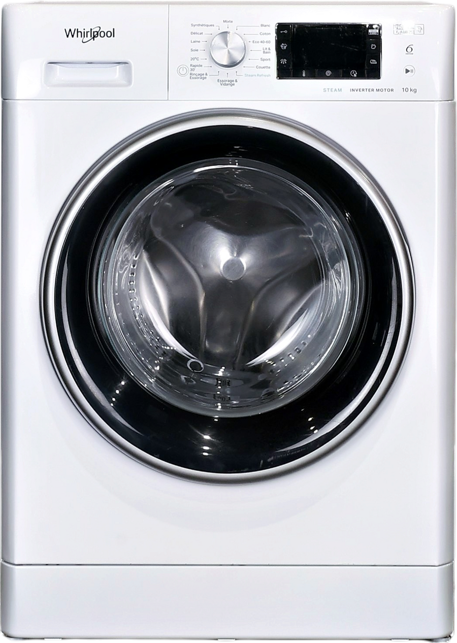Lave-linge Hublot 9 kg Reconditionné WHIRLPOOL FFDD9469BSVFR