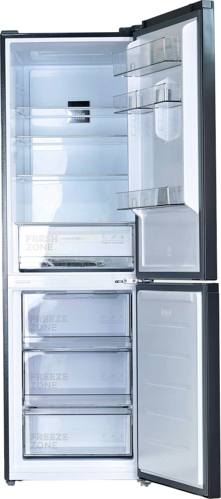 Réfrigérateur Avec Congélateur 340 Litres Reconditionné TCL RF340BSD0