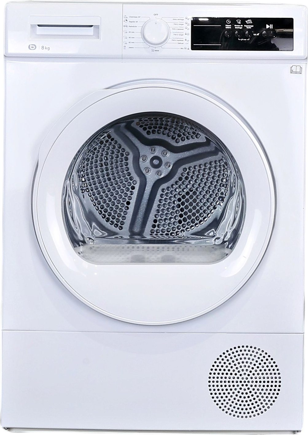 Seche-linge Pompe à Chaleur 8 kg Reconditionné ESSENTIEL B ESLHP8-3b