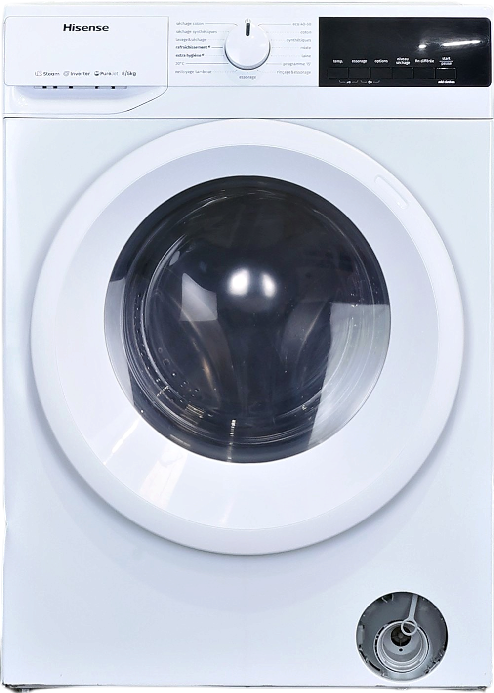 Lave-linge Sechant 8 kg Reconditionné HISENSE WD814LE