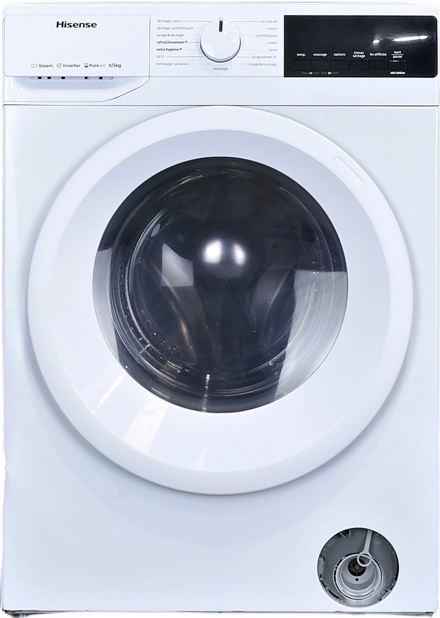 Lave-linge Sechant 8 kg Reconditionné HISENSE WD814LE