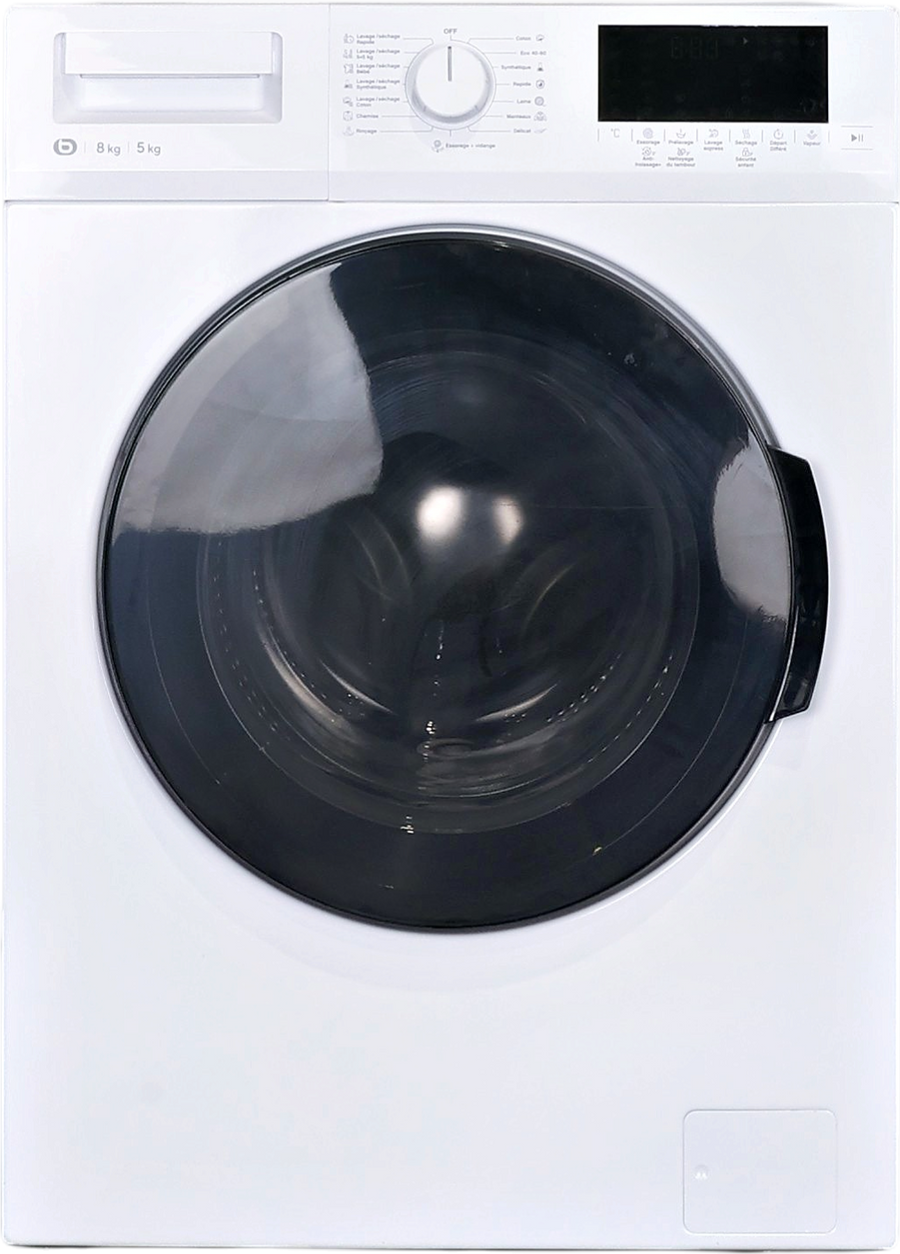Lave-linge Sechant 8 kg Reconditionné ESSENTIEL B ELS85-1b