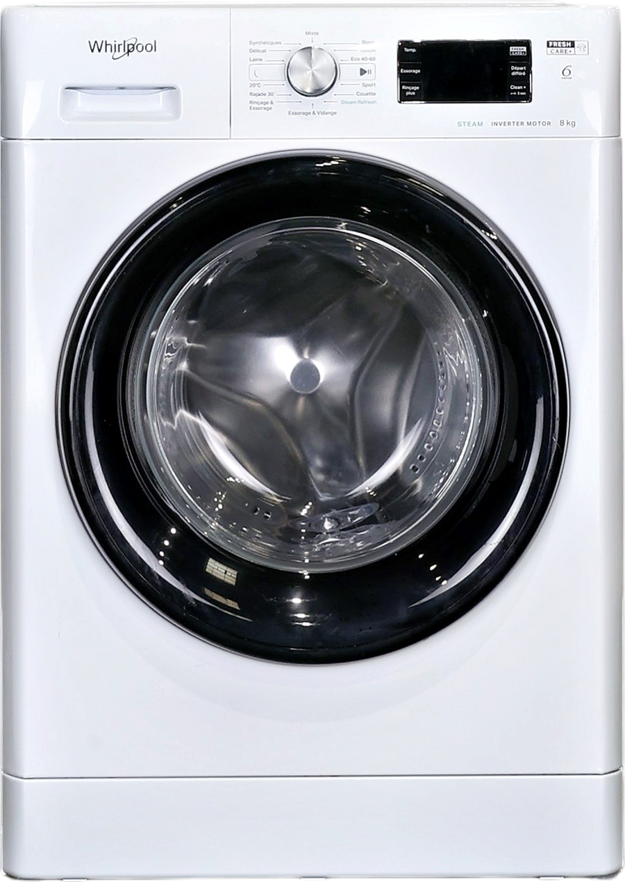 Lave-linge Hublot 8 kg Reconditionné WHIRLPOOL FFB8638BVFR