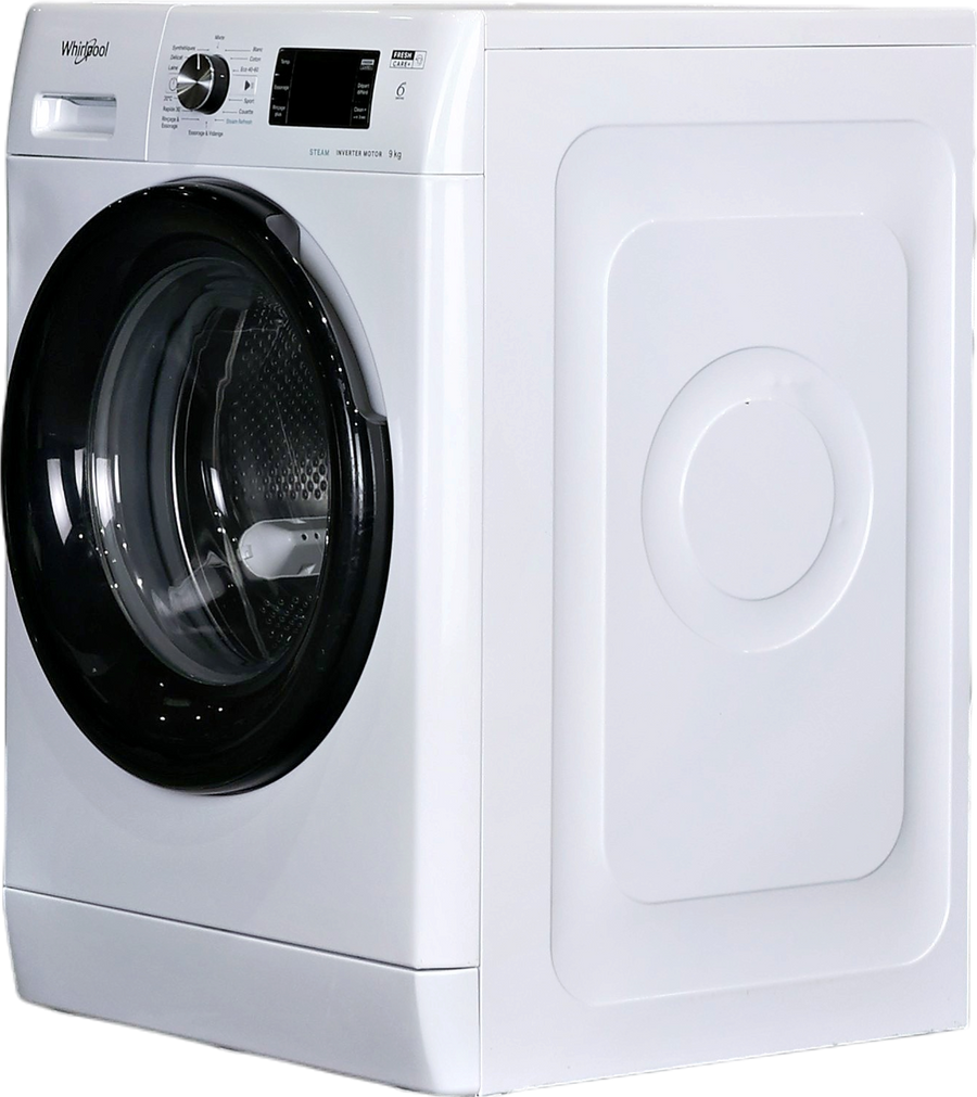 Lave-linge Hublot 9 kg Reconditionné WHIRLPOOL FFBP9469BVFR