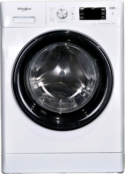 Lave-linge Hublot 9 kg Reconditionné WHIRLPOOL FFBP9469BVFR