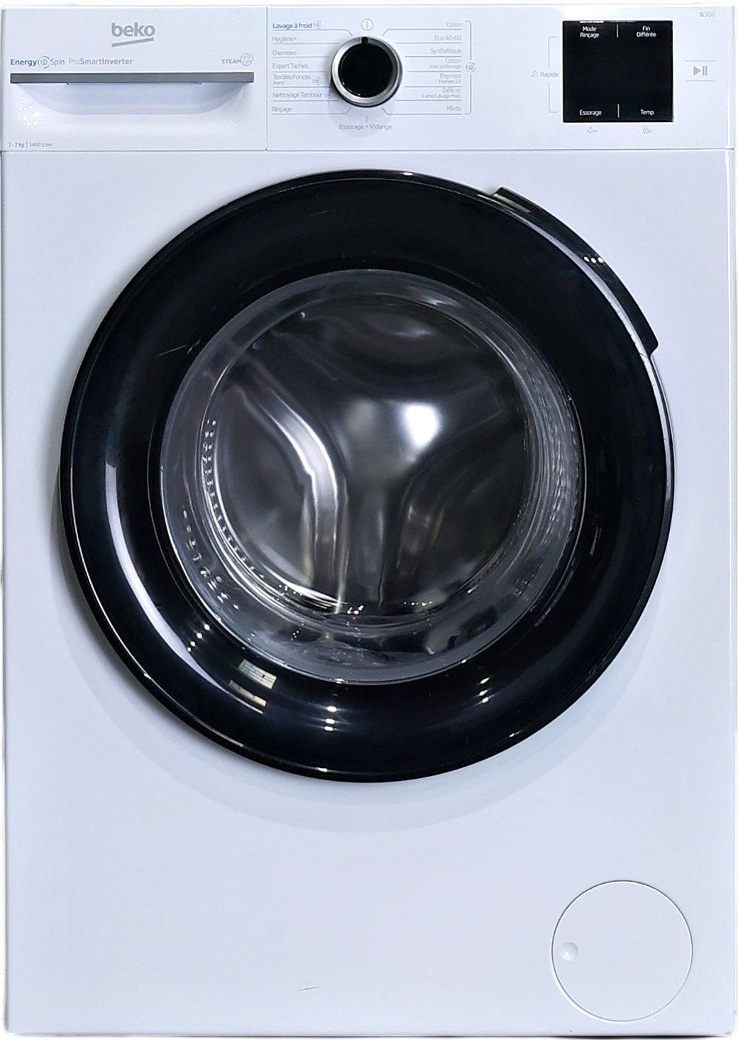 Lave-linge Hublot 7 kg Reconditionné BEKO BM3WFU47411B