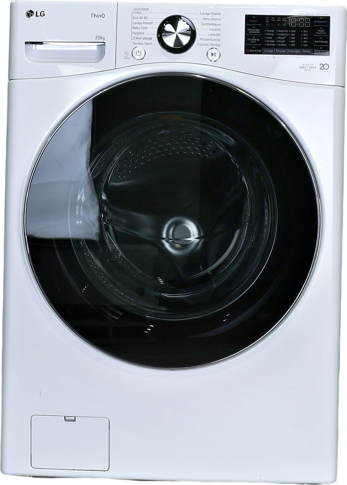 Lave-linge Hublot 20 kg Reconditionné LG F20P12WST