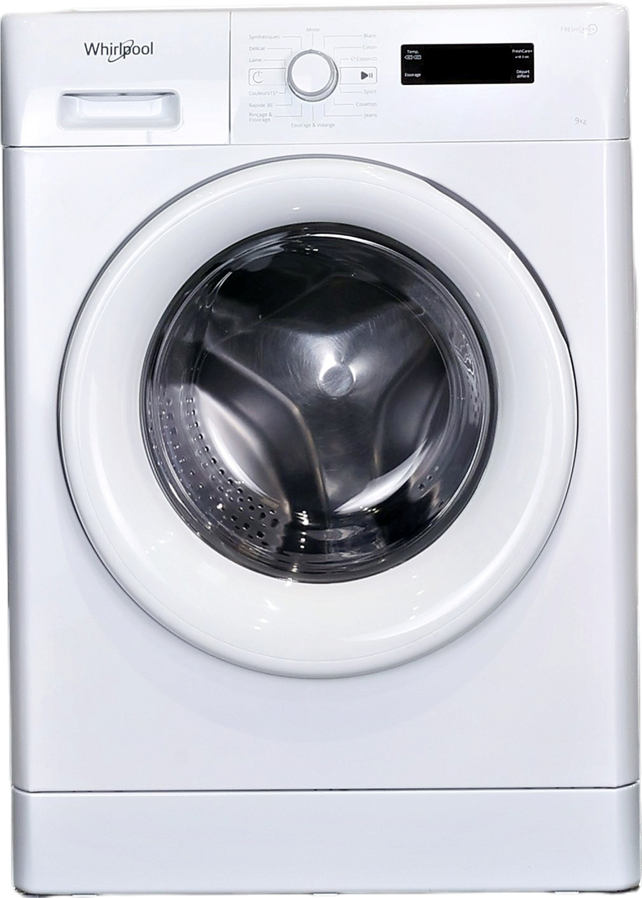 Lave-linge Hublot 9 kg Reconditionné WHIRLPOOL FWF91283WFR