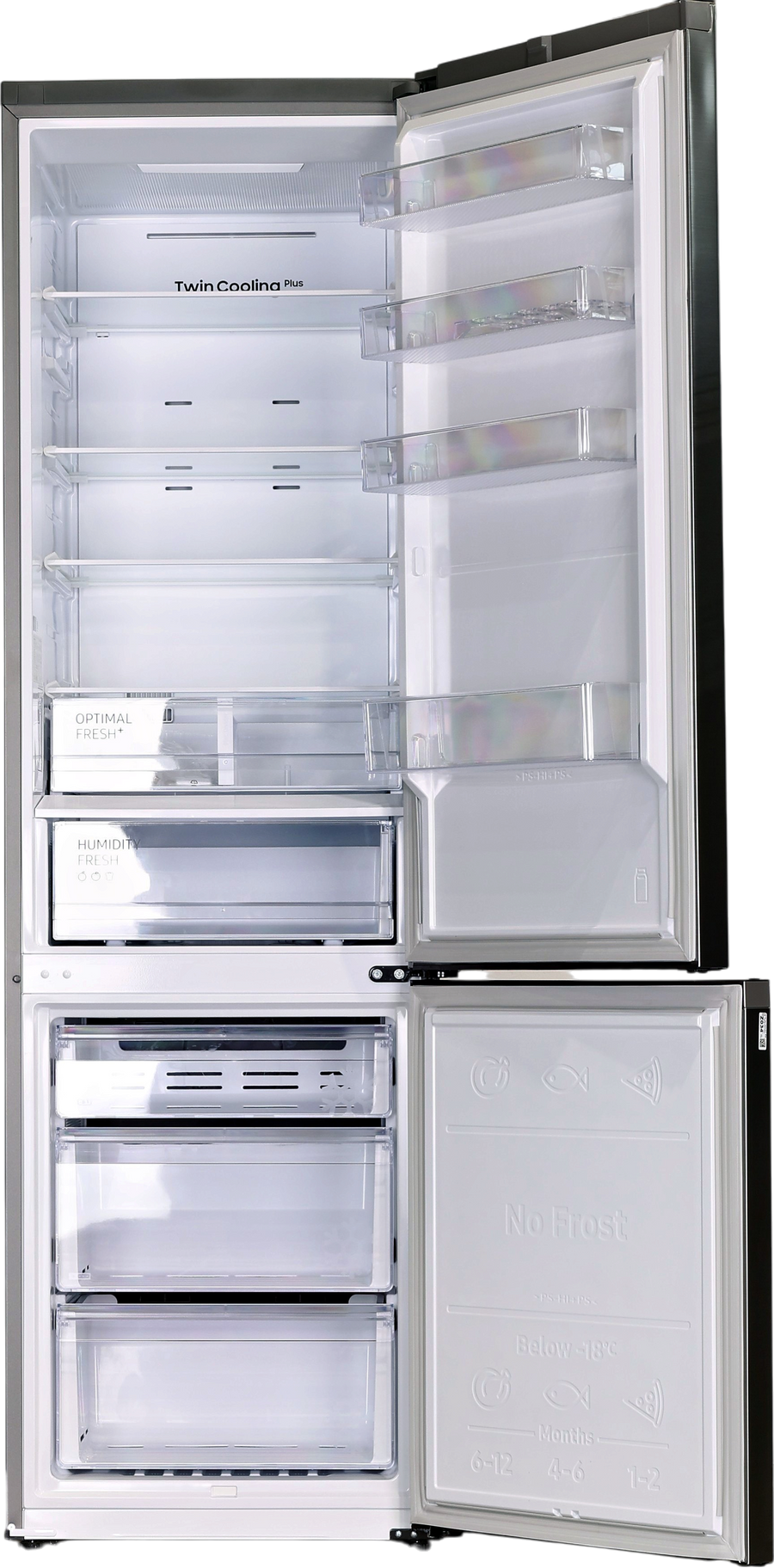Réfrigérateur Avec Congélateur 387 Litres Reconditionné SAMSUNG RB38T607BS9