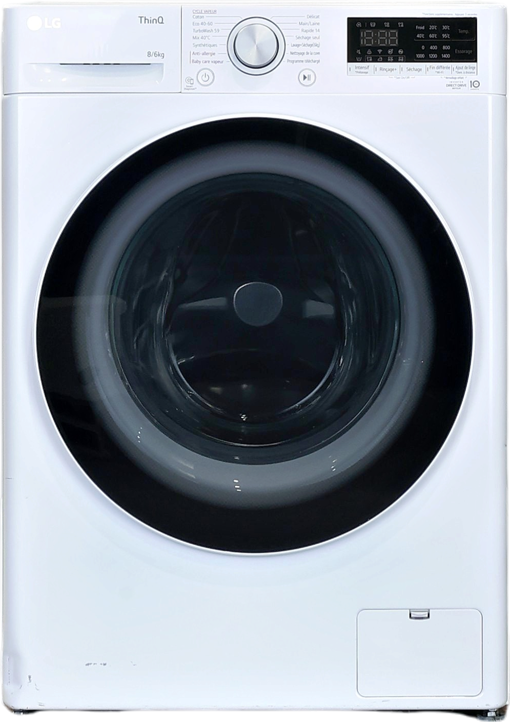 Lave-linge Sechant 8 kg Reconditionné LG F864V40WRS
