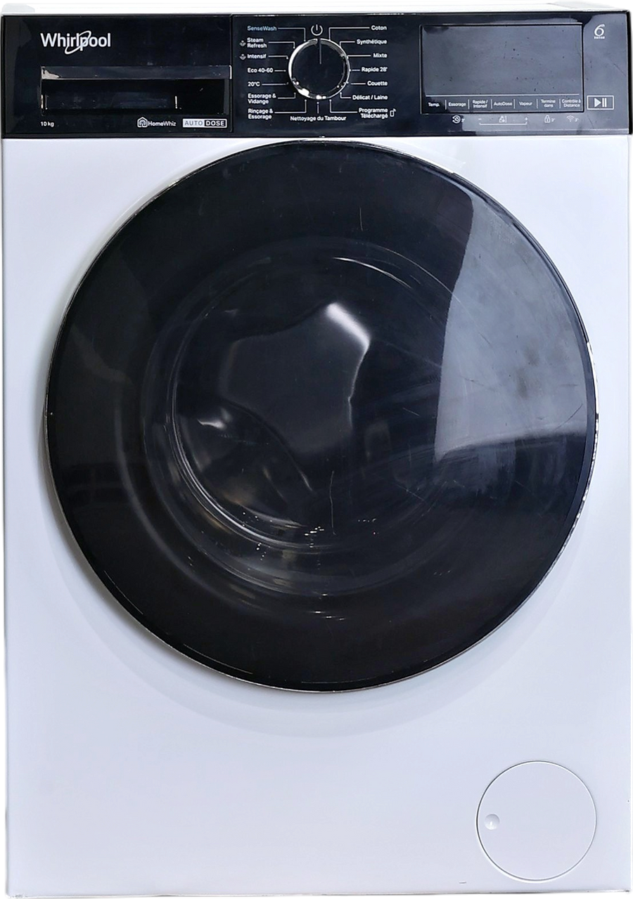 Lave-linge Hublot 10 kg Reconditionné WHIRLPOOL W0M011WADSFR