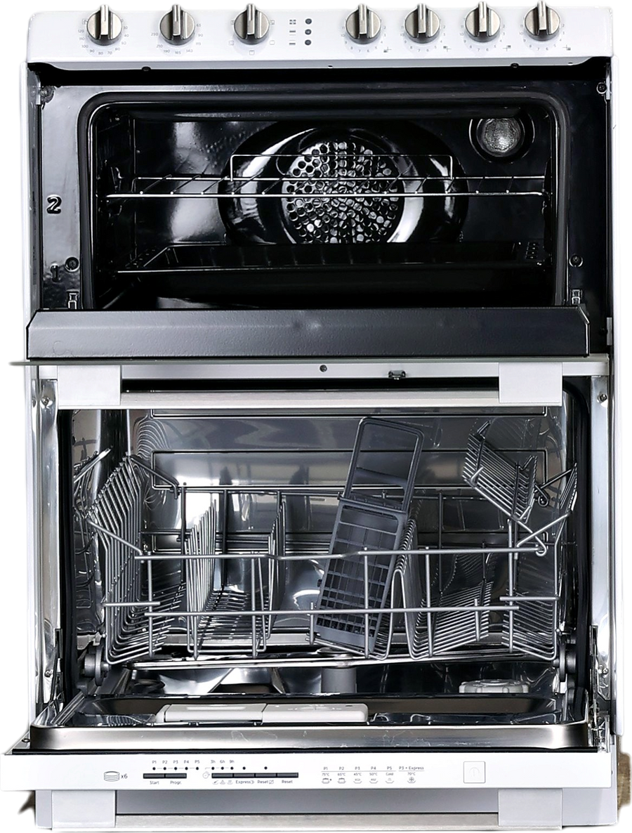 Cuisinière Combinée 38 L  ROSIERES TRV60NORB/1