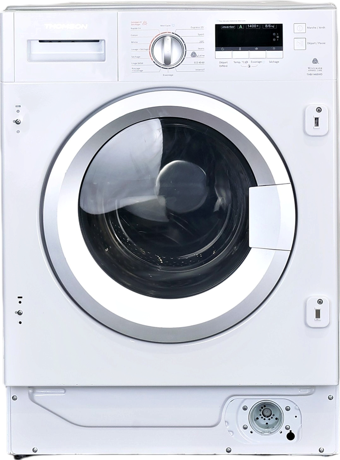 Lave-linge Sechant 8 kg Reconditionné THOMSON THBI1468WD