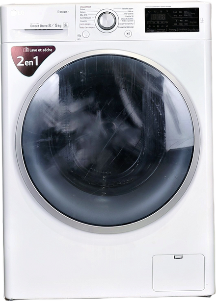Lave-linge Sechant 8 kg Reconditionné LG F854J61WRS