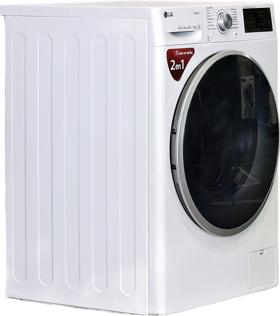 Lave-linge Sechant 8 kg Reconditionné LG F854J61WRS