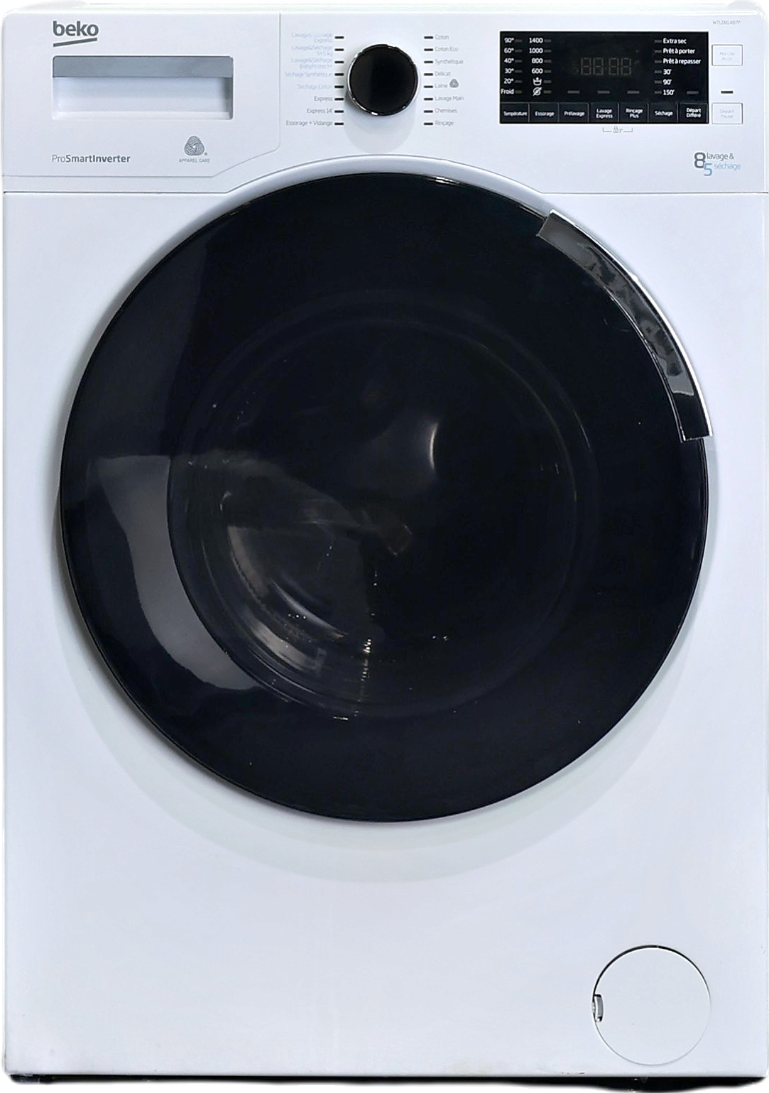 Lave-linge Sechant 8 kg Reconditionné BEKO WTLD81487P