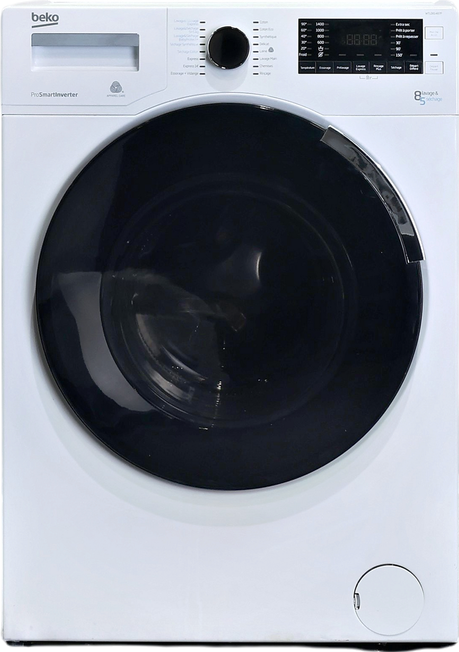 Lave-linge Sechant 8 kg Reconditionné BEKO WTLD81487P