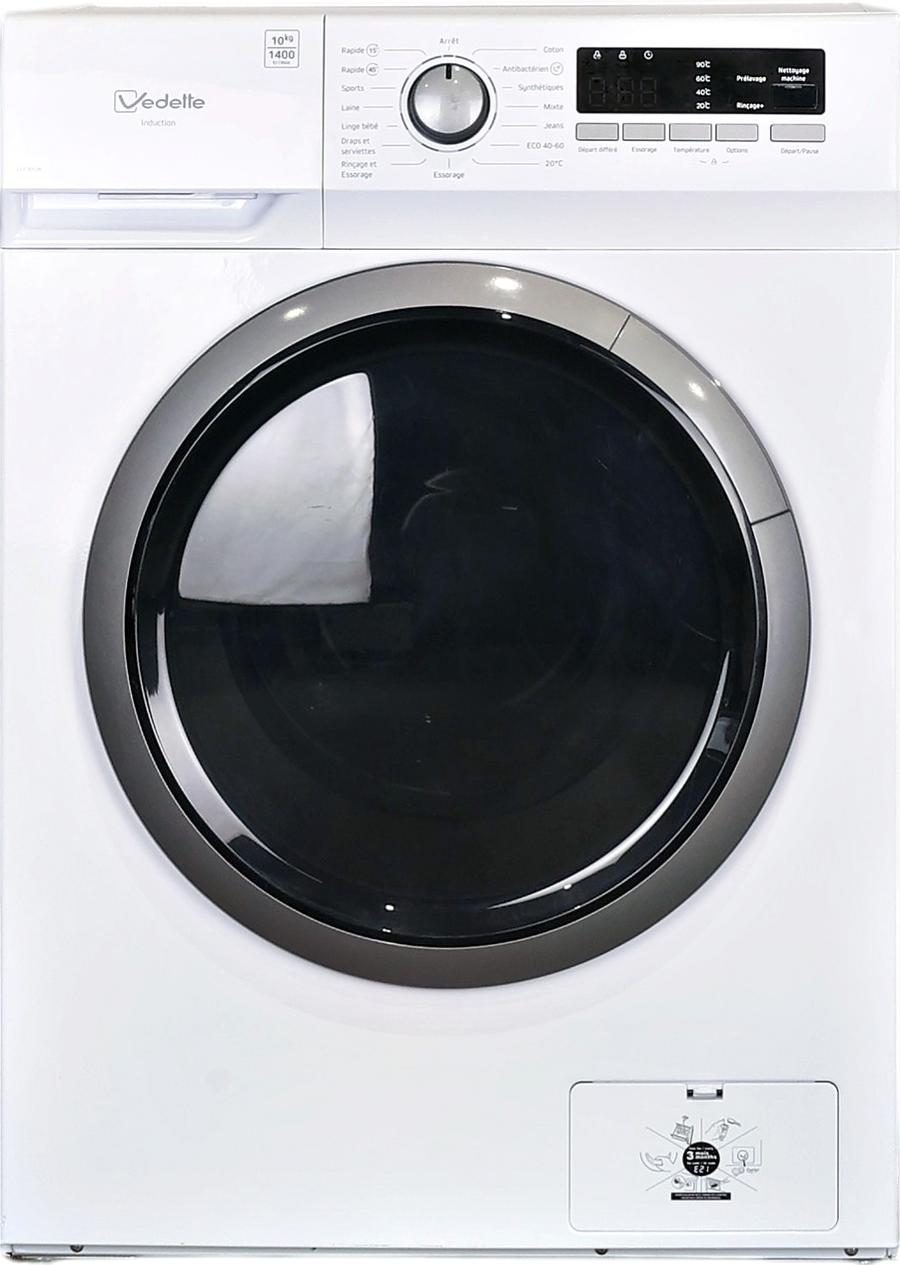 Lave-linge Hublot 10 kg Reconditionné VEDETTE LLV305W