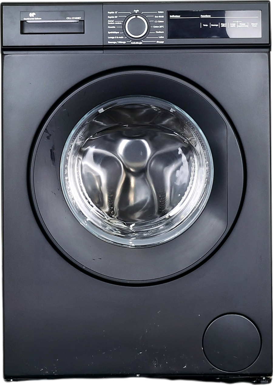 Lave-linge Hublot 12 kg Reconditionné CONTINENTAL-EDISON CELL12140IBT