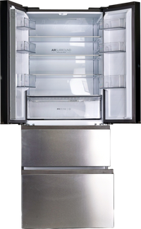 Réfrigérateur Américain 402 Litres Reconditionné HAIER HFR3718ENMM