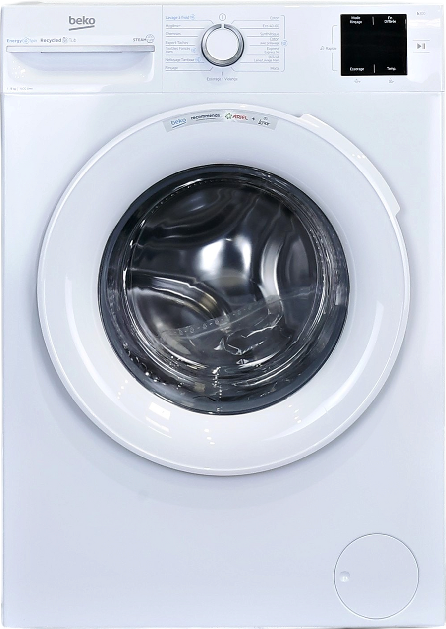 Lave-linge Hublot 9 kg Reconditionné BEKO LLFT39411