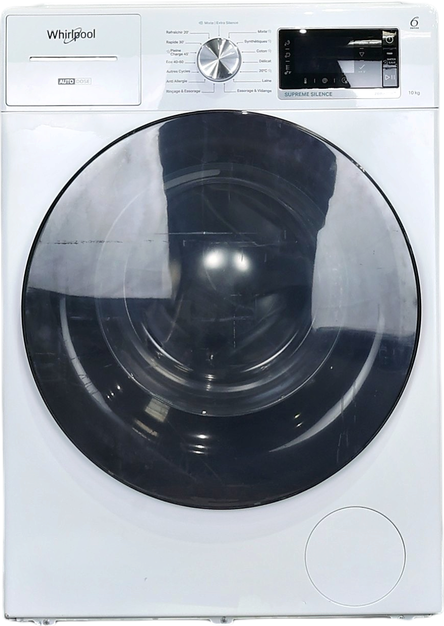Lave-linge Hublot 10 kg Reconditionné WHIRLPOOL W8W046WBFR