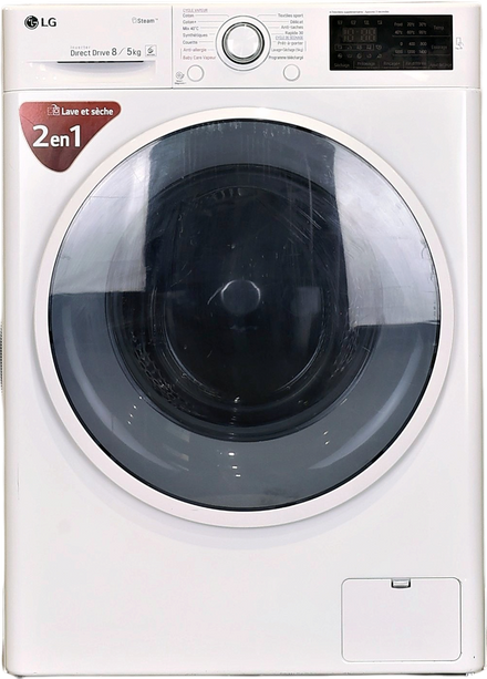 Lave-linge Sechant 8 kg Reconditionné LG F854C40WR