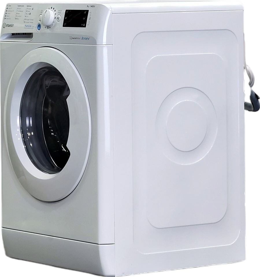 Lave-linge Hublot 9 kg Reconditionné INDESIT BWE91485XWFRN